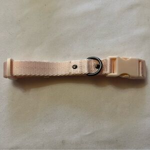 Medium Light Pink Pet Collar